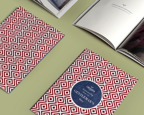 Copertina con floccato con inserti in velina gsk